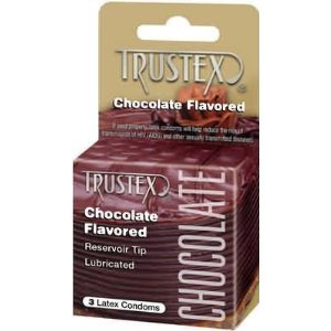 Chocolate Flavored Condom 3 pack