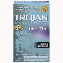 Trojan Ultra Thin 12 Pack - Click Image to Close