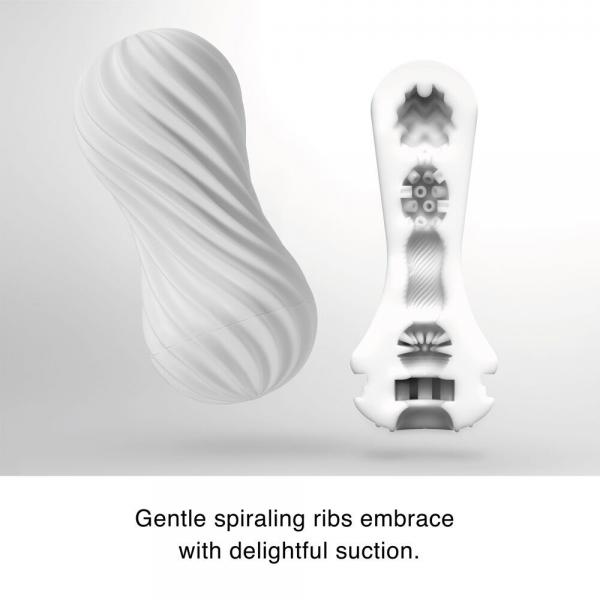 Tenga Flex Stroker Silky White - Click Image to Close