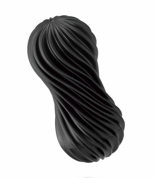 Tenga Flex Stroker Rocky Black - Click Image to Close