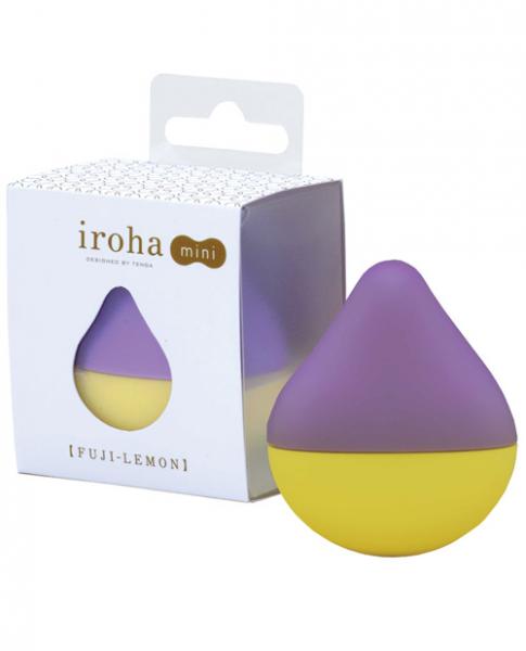 Tenga Iroha Mini Fuji Massager - Lemon - Click Image to Close