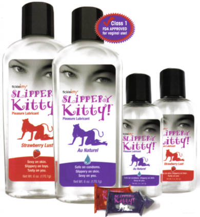 Slippery Kitty Lube - Au Naturel - 6 oz - Click Image to Close