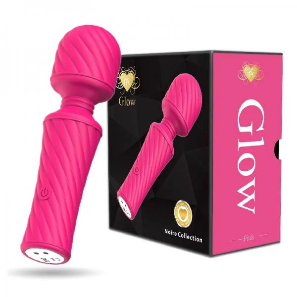 Glow Mini Power Wand Pink - Click Image to Close