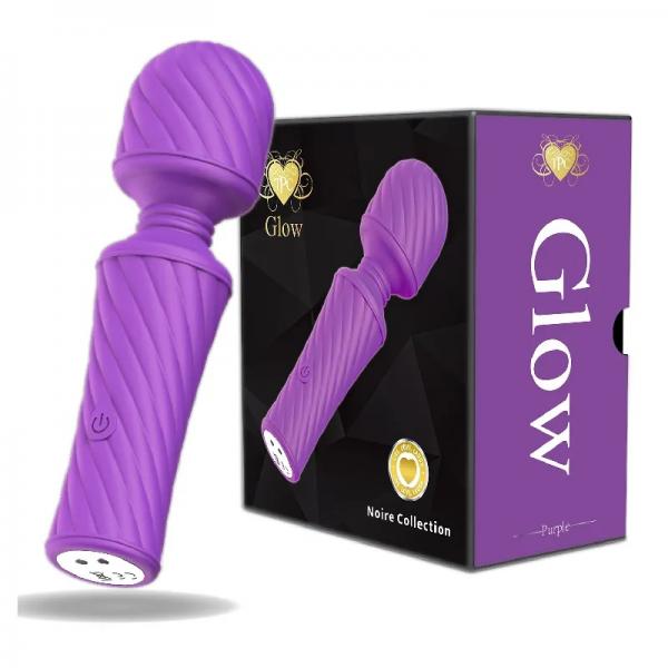 Glow Mini Power Wand Purple - Click Image to Close