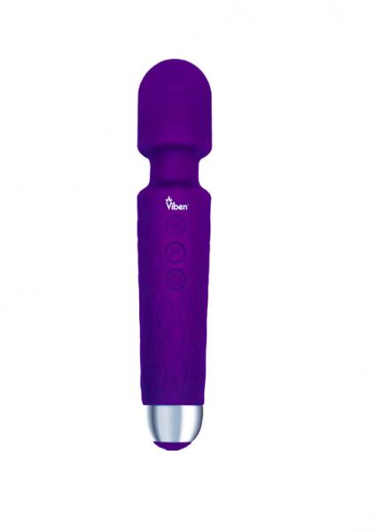 Viben Tempest Intense Wand Massager Violet - Click Image to Close