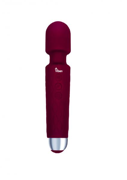 Viben Tempest Intense Wand Massager Ruby - Click Image to Close