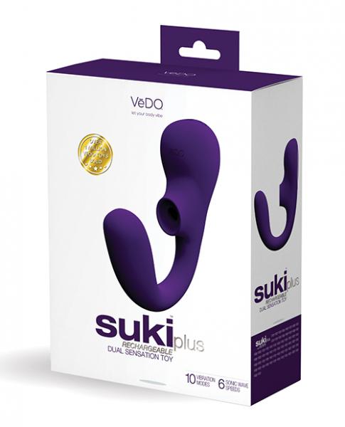 Vedo Suki Plus Dual Sonic Vibe Deep Purple - Click Image to Close