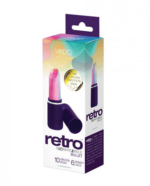 Vedo Retro Rechargeable Bullet Purple - Click Image to Close