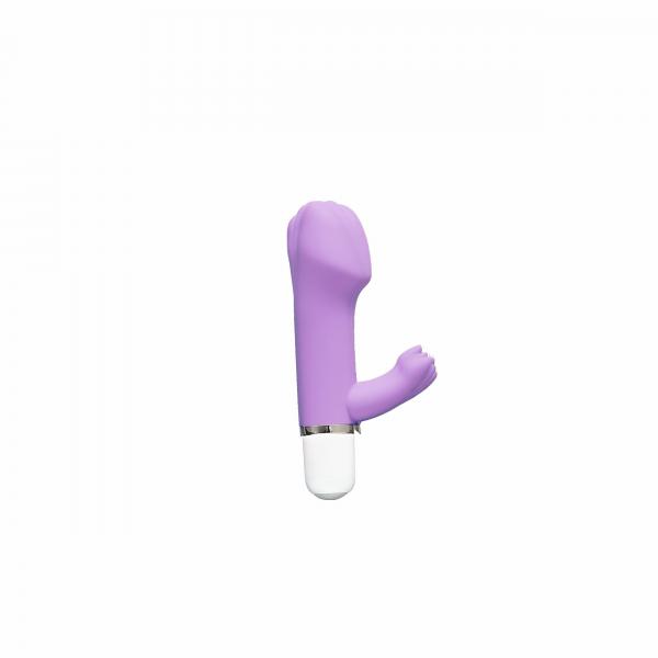 Eva Mini Vibe Orgasmic Orchid Vibrator - Click Image to Close