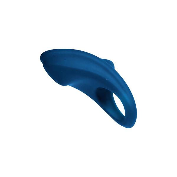 Vedo Overdrive Plus Rechargeable Cock Ring Blue - Click Image to Close