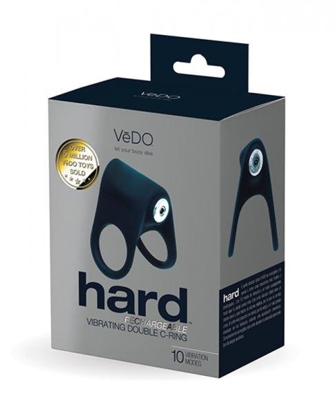 Hard Rechargeable C Ring Black - Click Image to Close