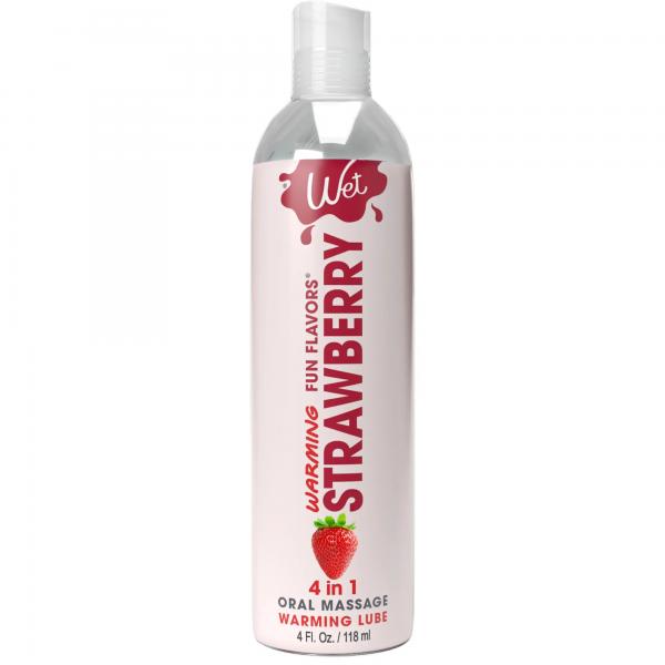 Wet Strawberry Warming 4.oz - Click Image to Close