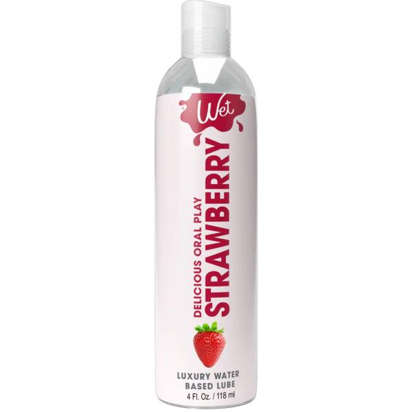 Wet Strawberry Oral 4 Oz - Click Image to Close