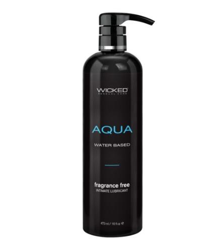 Wicked Aqua Lube 16 Oz - Click Image to Close