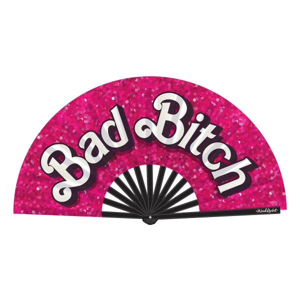 Bad Bitch Hand Fan (net) - Click Image to Close