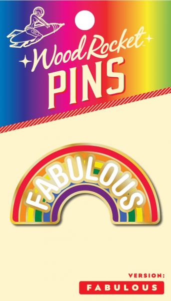 Fabulous Rainbow Pin (net)