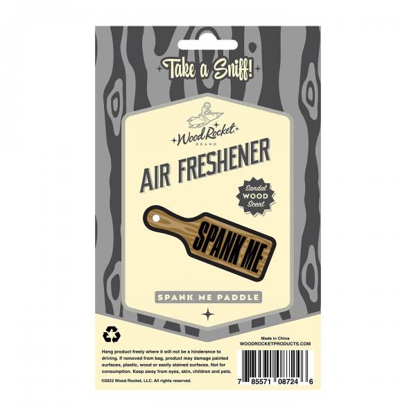 Spank Me Paddle Air Freshener (net) - Click Image to Close