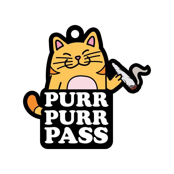 Purr Purr Pass Air Freshener (net)