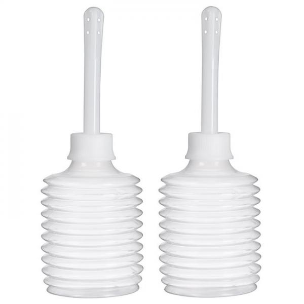 Cloud 9 Fresh Portable Anal Enema Douche 3.3oz EZ Squeeze Bulb 2 Pack