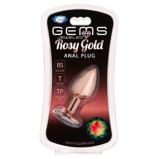 Cloud 9 Gems Silver Chromed Anal Plug Small