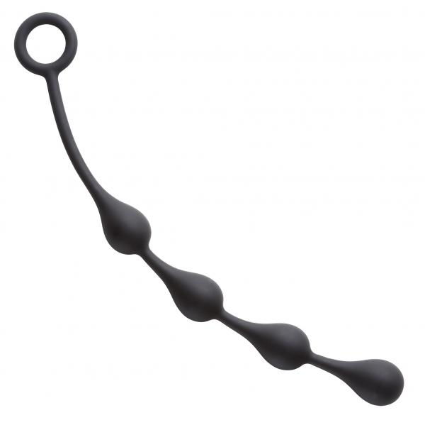 Silicone Anal Teardrop Small Black