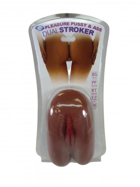 Cloud 9 Pussy & Anal Stroker Body Mold Brown - Click Image to Close