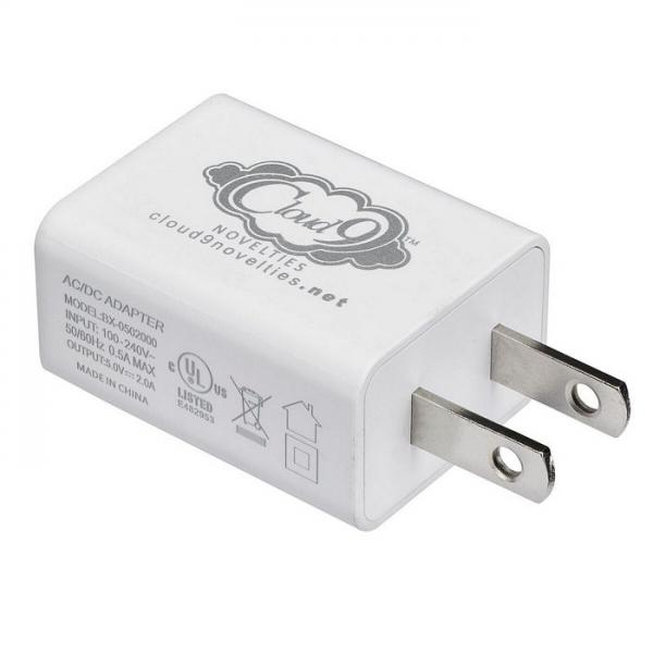 Cloud 9 USB 1 Port Adapter Charger For Vibrators