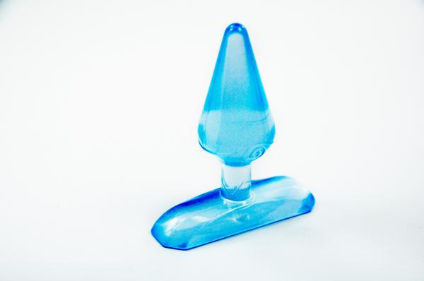 Cloud 9 Mini Butt Plug Blue - Click Image to Close