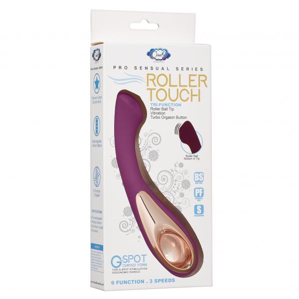 Cloud 9 Pro Sensual Roller Ball G Turbo Plum - Click Image to Close