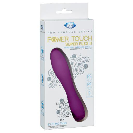 Cloud 9 Pro Sensual Power Touch Super Flex Ii Plum - Click Image to Close