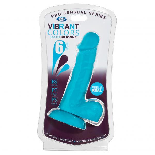 Cloud 9 Vibrant Colors 6 Blue Pro Sensual Line "