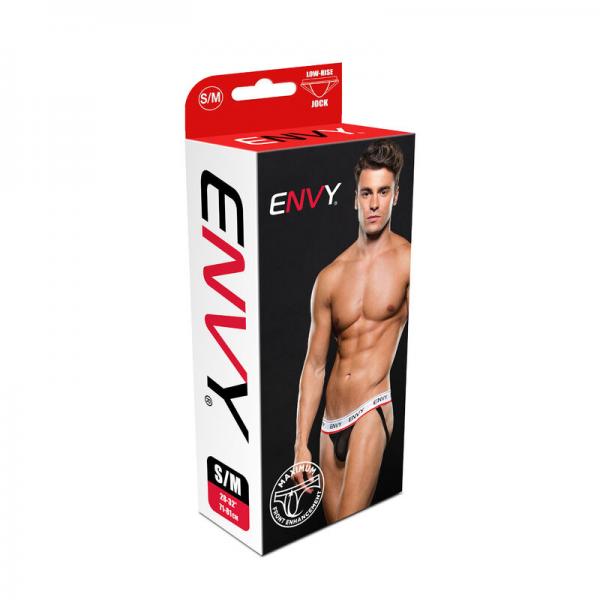 Envy Low-rise Jock Black S/m - Click Image to Close