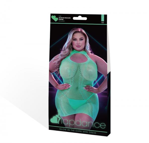 Lapdance Glow In The Dark Mini Dress Q/s