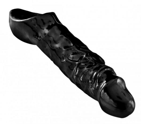 Mamba Cock Sheath Black Penis Extension - Click Image to Close