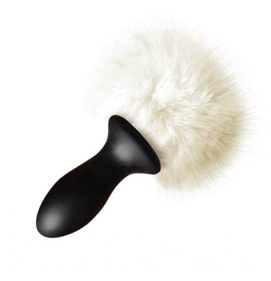 Tailz Bunny Tail Anal Plug Black