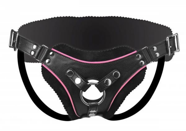 Strap U Flamingo Low Rise Strap On Harness Black O/S - Click Image to Close