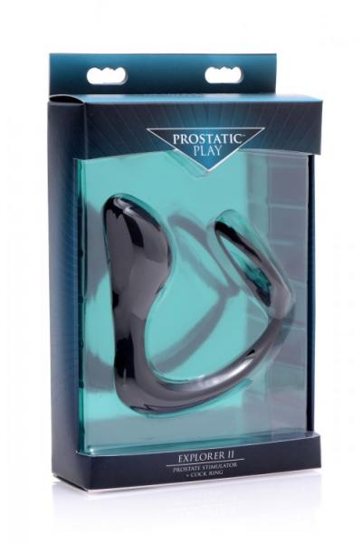 Prostatic Play Stimulator W/ Cock & Ball Strap - Click Image to Close