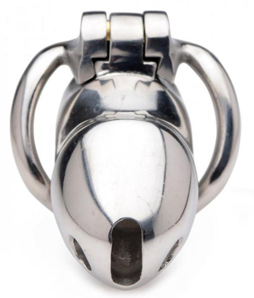 Ms Rikers 24/7 Steel Locking Chastity Cage