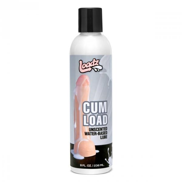 Loadz Cum Loaded Unscented Water-based Lube 8 Oz - Click Image to Close