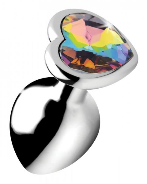 Booty Sparks Rainbow Prism Gem Anal Plug Medium - Click Image to Close