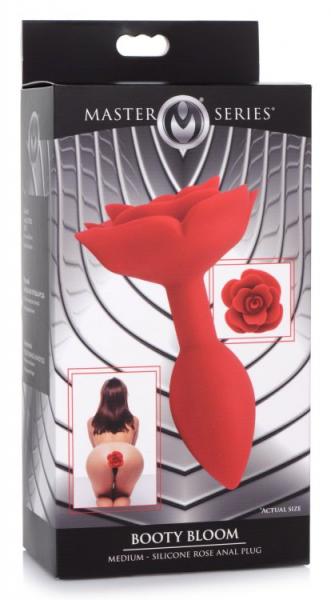 Master Series Booty Bloom Rose Anal Plug Medium