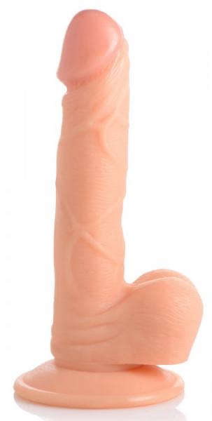 Pop 6.5in Dildo W/ Balls Light - Click Image to Close