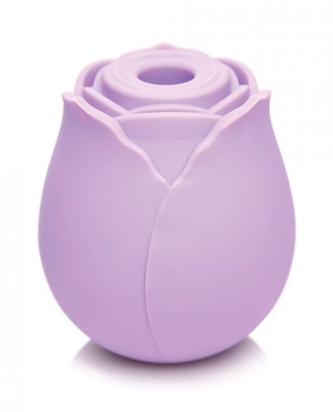 Inmi Bloomgasm Wild Rose 10x Purple Suction Clit Stimulator