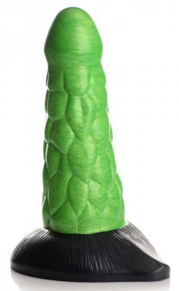 Creature Cocks Radioactive Reptile Thick Scaly Dildo - Click Image to Close