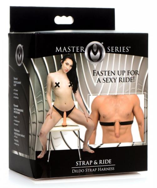 Master Series Strap & Ride Dildo Strap Harness - Click Image to Close