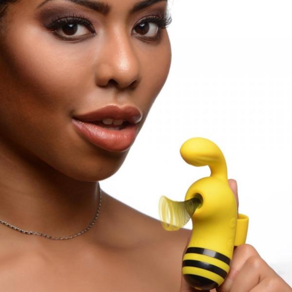 Shegasm Sucky Bee Clit Stim Finger Vibe - Click Image to Close