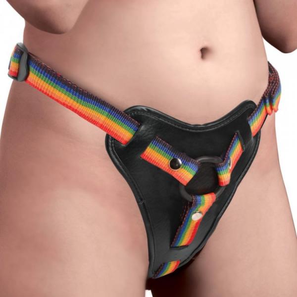 Strap U Take The Rainbow Universal Harness - Click Image to Close