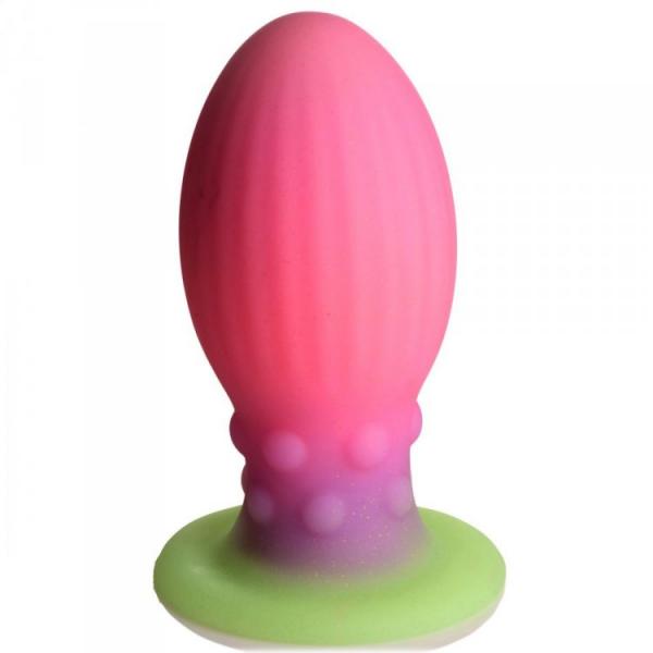 Creature Cocks Xeno Egg Glow In The Dark Silicone Egg - Click Image to Close