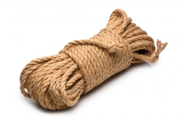 Master Series Tied Up Jute Bondage Rope 50ft - Click Image to Close