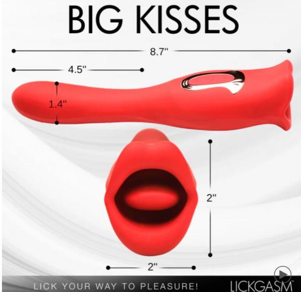 Lickgasm Kiss & Tell Pro Dual Ended Kissing Vibrator